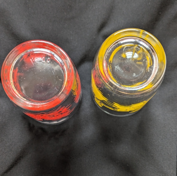 1950s Swanky Swig Juice Glasses, collectible / vintage/ antique, Bustling Betsy - Picture 8 of 16